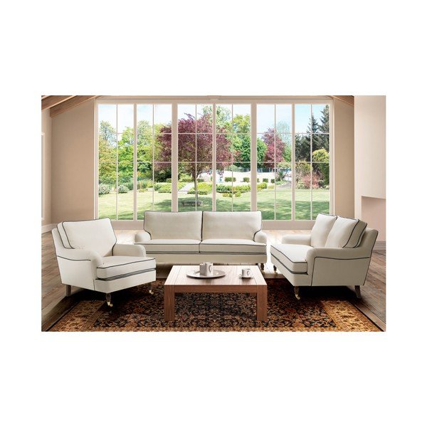 Divano crema Passion, 210 cm - Max Winzer-image-2
