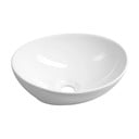 Lavabo bianco in ceramica 42x34 cm Aqualine  – Sapho