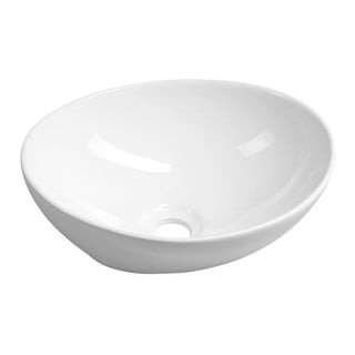 Lavabo bianco in ceramica 42x34 cm Aqualine  – Sapho