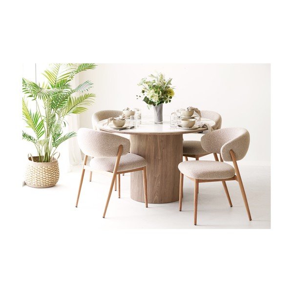 Tavolo da pranzo con piano in ceramica allungabile con estensione Athens – House Nordic-image-4