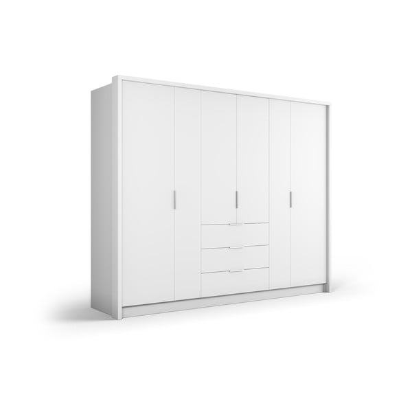 Armadio bianco 255x217 cm Wells - Cosmopolitan Design-image-2