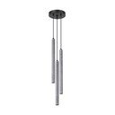 Lampadario grigio in calcestruzzo ø 19,5 cm Fideus – Sollux