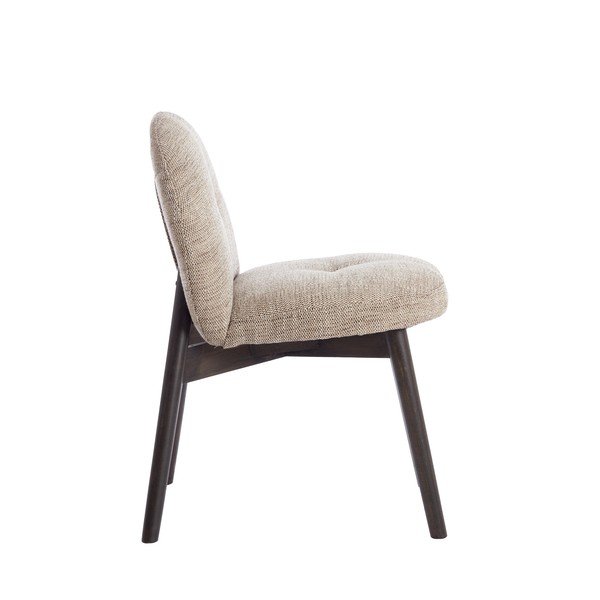 Set di sedie da pranzo beige in imbottito 2 pz Sinosa – Light & Living-image-2