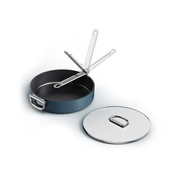 Padella con coperchio/con superficie in ceramica ø 28 cm Space – Joseph Joseph-image-3