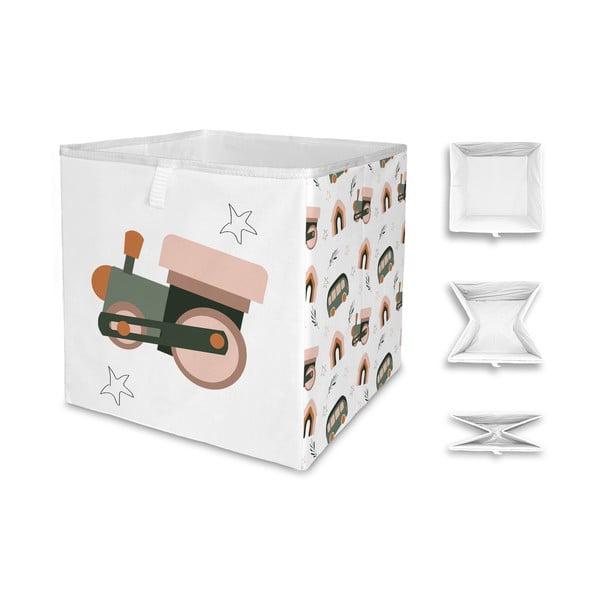 Scatola portaoggetti per bambini in tessuto Little House - Butter Kings