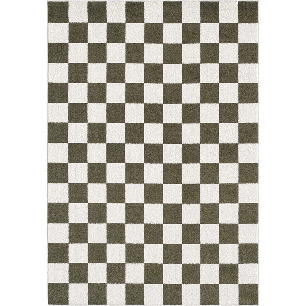 Tappeto verde/color crema 160x230 cm Bistro – ESTE