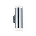 Lampada da parete a LED in argento lucido Ray - Trio