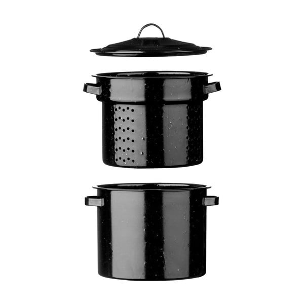 Set di 2 pentole per pasta smaltate , 10 l - Premier Housewares-image-1