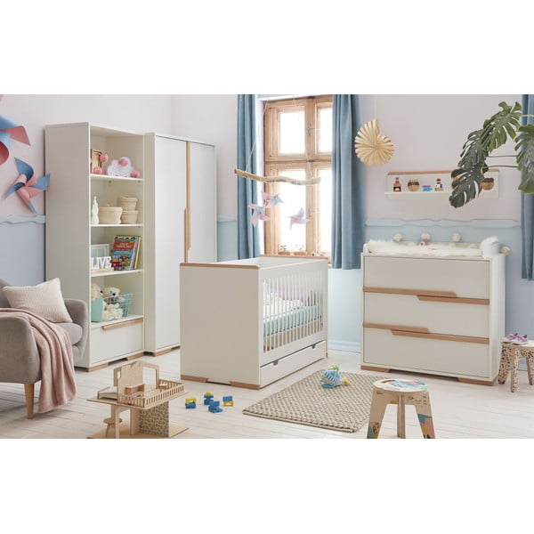 Cassettiera bianca per bambini Snap - Pinio-image-4