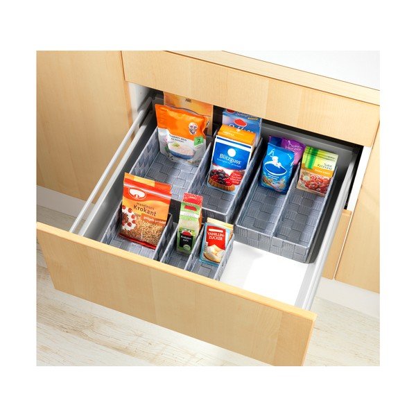 Organizer grigio con 2 scomparti Adria - Wenko-image-4