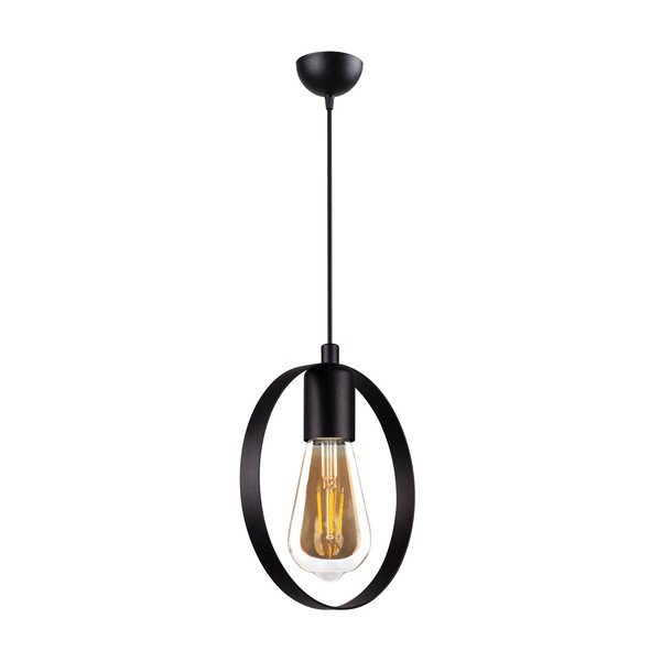 Apparecchio a sospensione nero, altezza 113 cm Circle - Squid Lighting-image-2