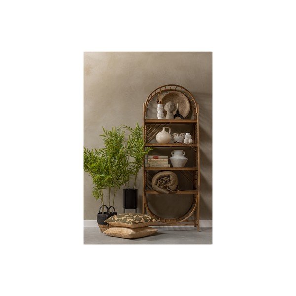Scaffale in bambù di colore naturale 65x170 cm OriEnt - Basiclabel-image-3