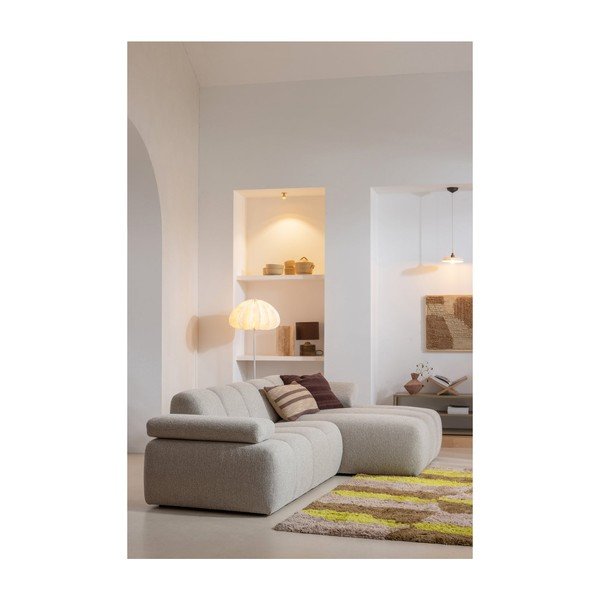 Mobile TV grigio tortora in metallo 120x40x35 cm Teun – WOOOD-image-1