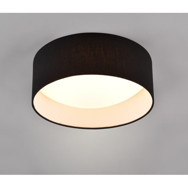 Nero Apparecchio da soffitto a LED ø 30 cm Locarno - Reality-image-1