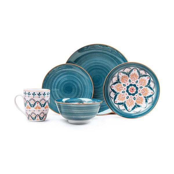 Set di piatti in porcellana da 20 pezzi Hestia - Bonami Essentials