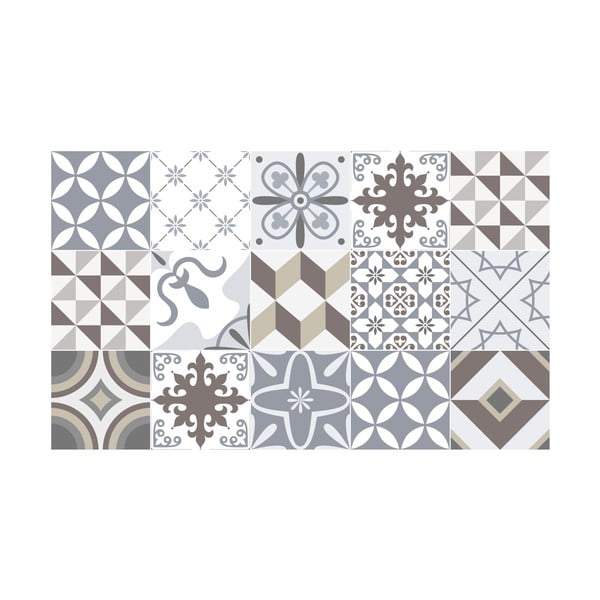 Adesivo per pavimenti impermeabile Brown Style, 100 x 60 cm - Ambiance-image-2