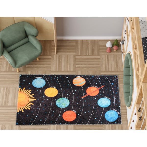 Tappeto da gioco per bambini lavabile 160x230 cm Solar System – Vitaus-image-1