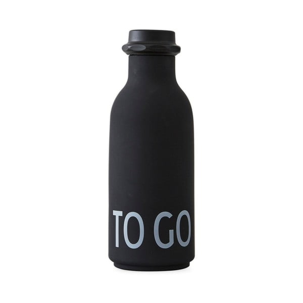 Borraccia nera , 500 ml To Go - Design Letters