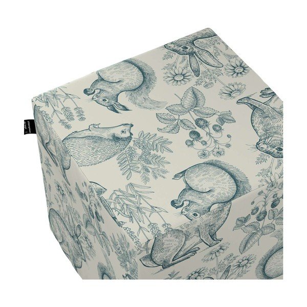 Pouf per bambini verde e beige Magic - Yellow Tipi-image-1