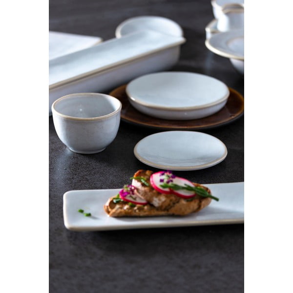 Piatto fondo in gres bianco , ⌀ 22 cm Roda - Costa Nova-image-1