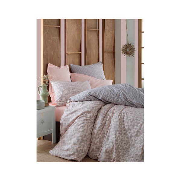 Materro Makuna, biancheria da letto singola in cotone con lenzuolo, 160 x 220 cm - Mijolnir