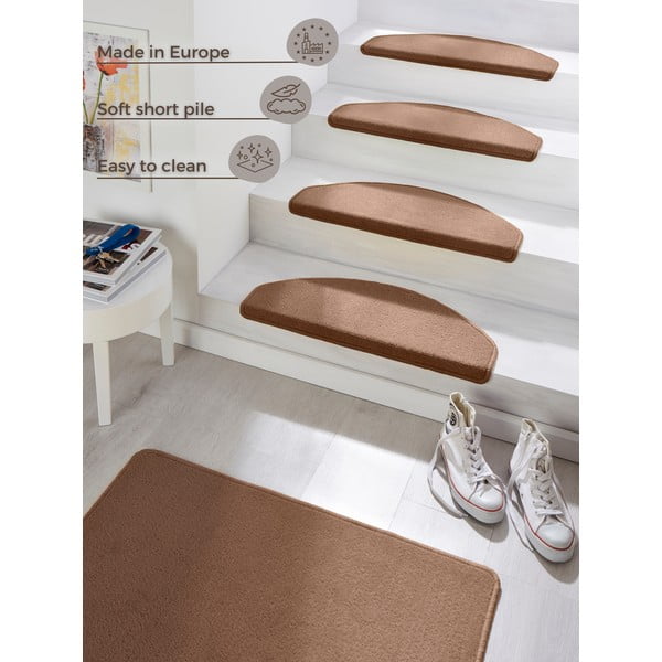 Set di 15 gradini marroni , 23 x 65 cm Fancy - Hanse Home-image-4