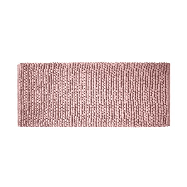 Tappetino da bagno rosa 50x120 cm Aspen Bobble - Bianca