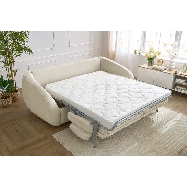 Divano beige allungabile 235 cm Cezanne – Bobochic Paris-image-1