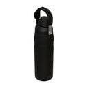 Bottiglia termica nera in acciaio inox 700 ml IceFlow™ Bottle Fast Flow Black – Stanley