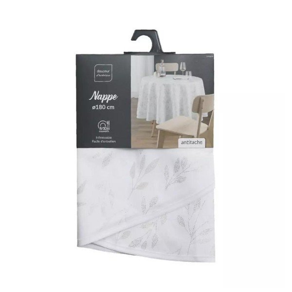 Tovaglia ø 180 cm Lonigold - douceur d'intérieur