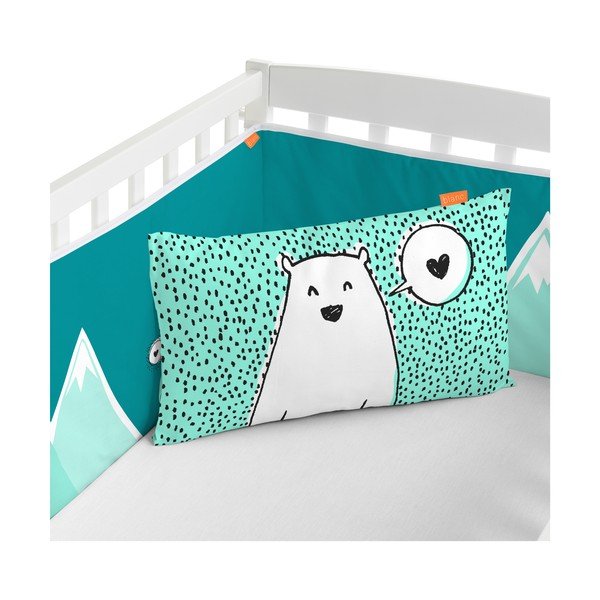 Fodera per culla Bear - Blanc