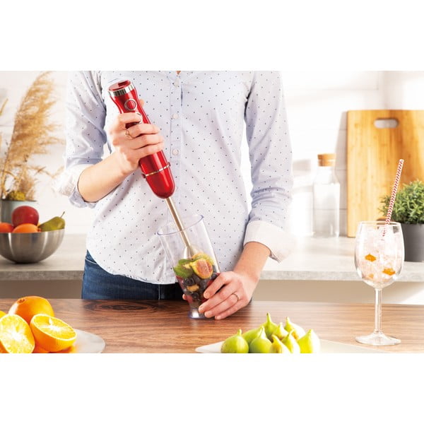 Frullatore a immersione rosso Burgundy Metallic Line - BerlingerHaus-image-4