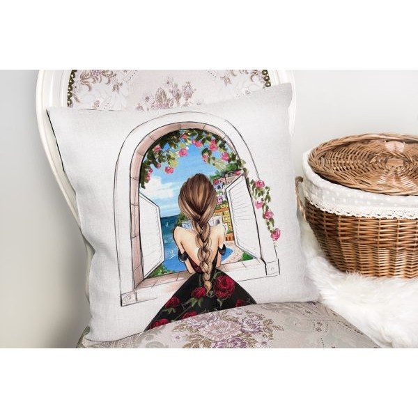 Federa Samia, 45 x 45 cm - Minimalist Cushion Covers-image-2