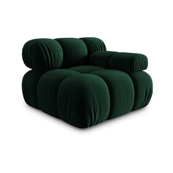 Modulo divano in velluto verde (angolo destro) Bellis - Micadoni Home-image-3