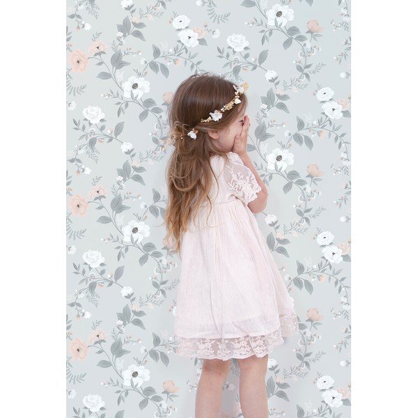 Carta da parati per bambini 10 m x 50 cm Symphony Of Roses - Lilipinso-image-2