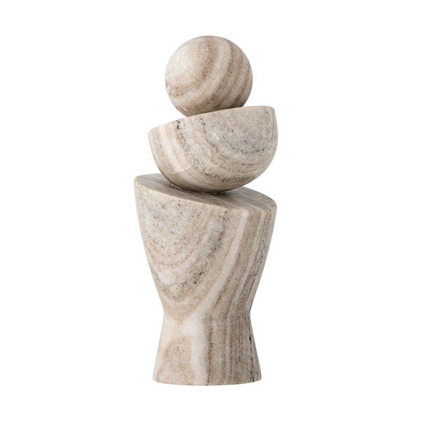 Statuetta in marmo (altezza 24 cm) Lazise - Bloomingville-image-3