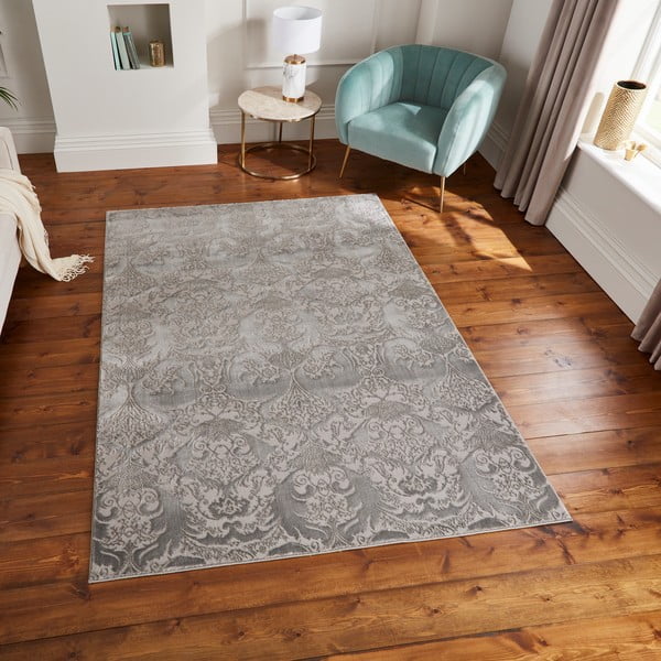 Tappeto grigio 200x285 cm Imperial Slate – Think Rugs-image-3