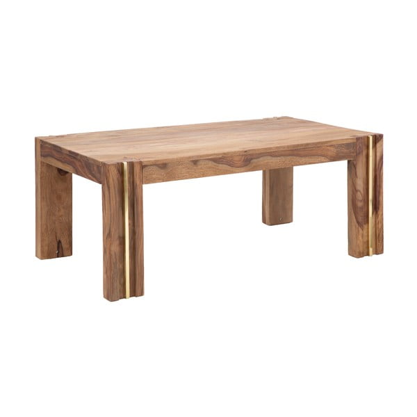 Elegante tavolino in legno di sheesham - Mauro Ferretti