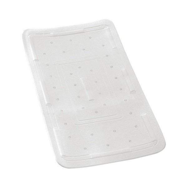 Tappeto da bagno bianco Florida, 70 x 36,5 cm - Wenko
