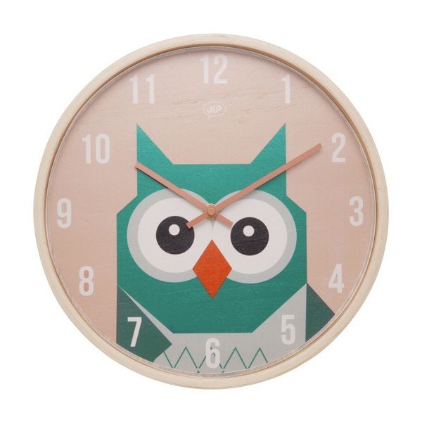 Nástěnné hodiny Geo Owl, 30 cm