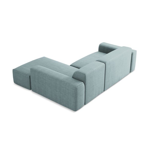 Divano angolare blu (con penisola a destra/con chaise lounge) Keli – Makamii-image-4