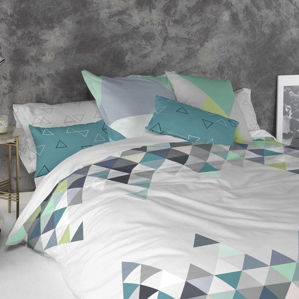 Set di 2 federe in cotone Valley, 50 x 75 cm - Blanc-image-1