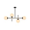 Apparecchio a sospensione nero, altezza 57 cm Kruva - Squid Lighting