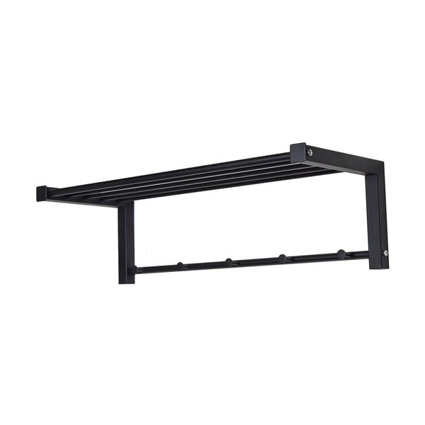 Attaccapanni da parete nero in metallo 78,5 cm Bergum – Spinder Design-image-2
