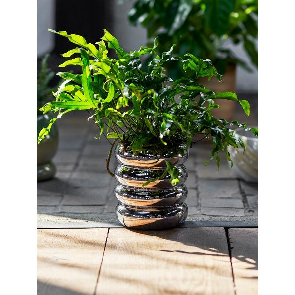 Coprivaso in gres ø 16 cm Shine – Bloomingville-image-1