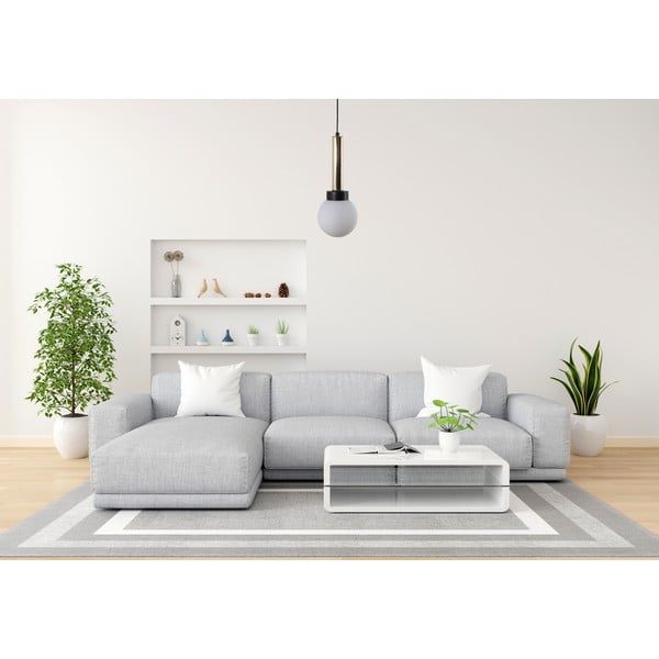 Lampada a sospensione con paralume in vetro ø 15 cm Cota - Squid Lighting-image-1