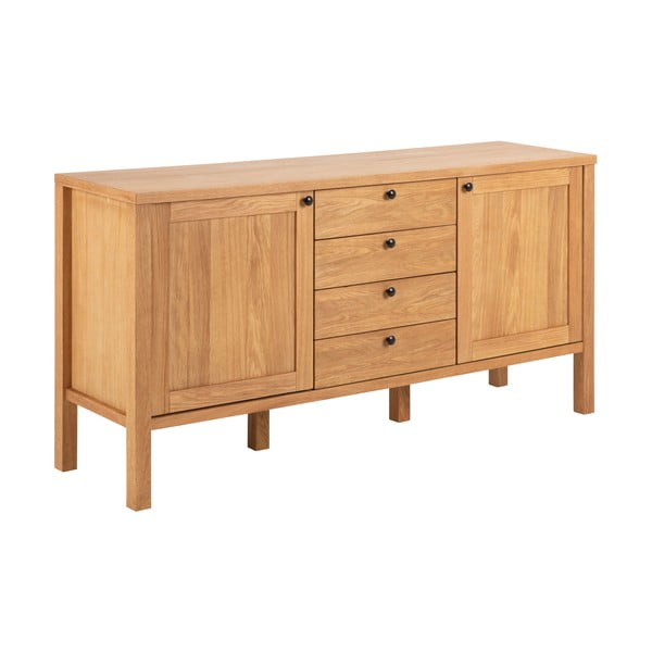 Cassettiera bassa in rovere 160x82 cm Brentwood - Actona-image-1