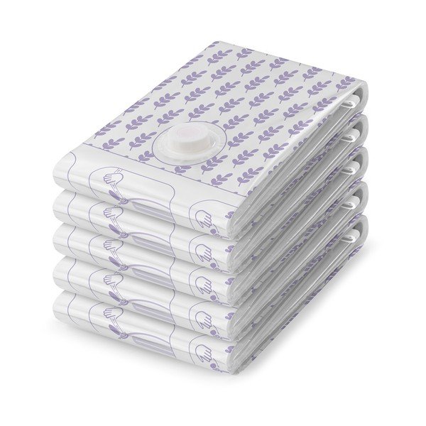 Set di sacchetti sottovuoto 5 pz Compress Lavender – Compactor