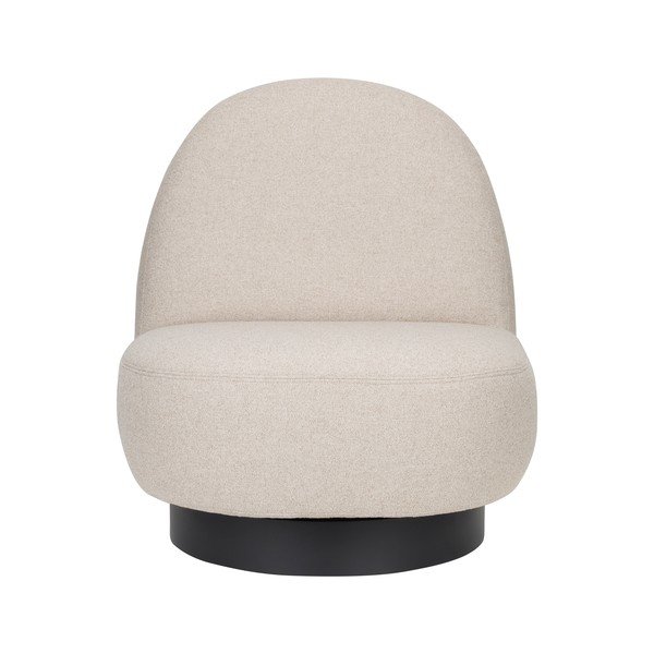 Poltrona beige girevole Eden – Zuiver-image-1