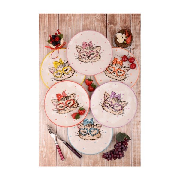 Set di 6 piatti da dessert in ceramica Kutahya Chandler - Kütahya Porselen